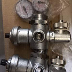 Kulový uzávěr přímý 1" s teploměrem - příslušenství pro PT