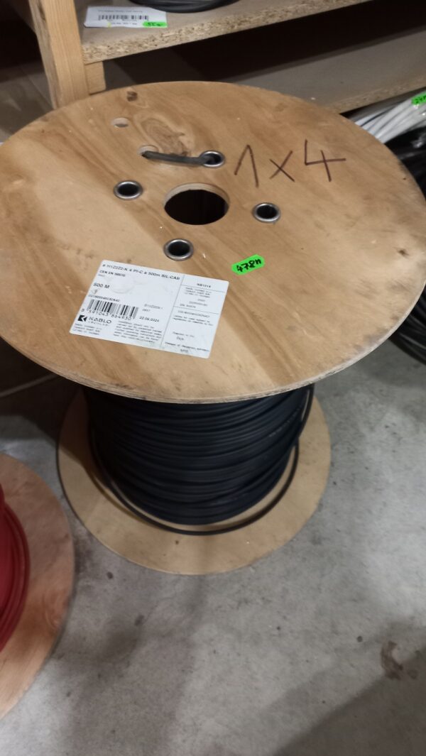 FV kabel Solar 1x4 černý